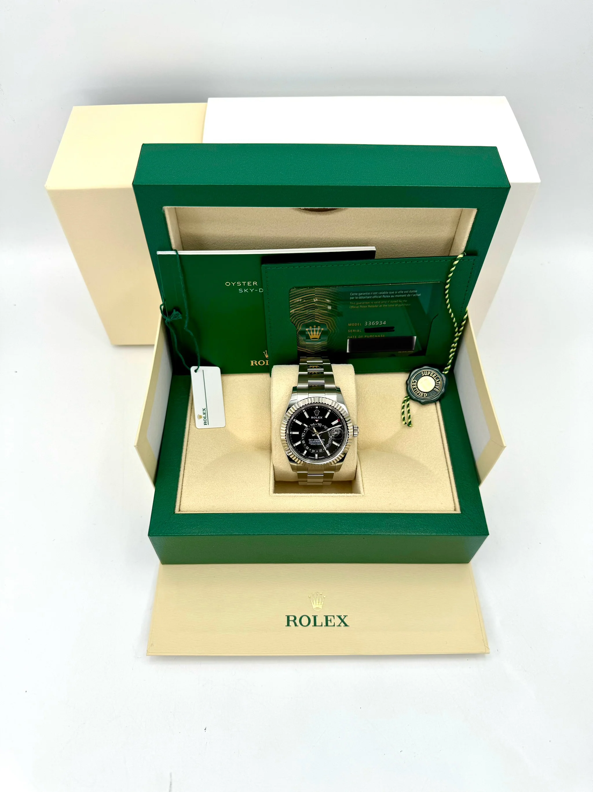 NEW 2025 Rolex Sky-Dweller 42mm 336934 Oyster Black Dial - Image 10