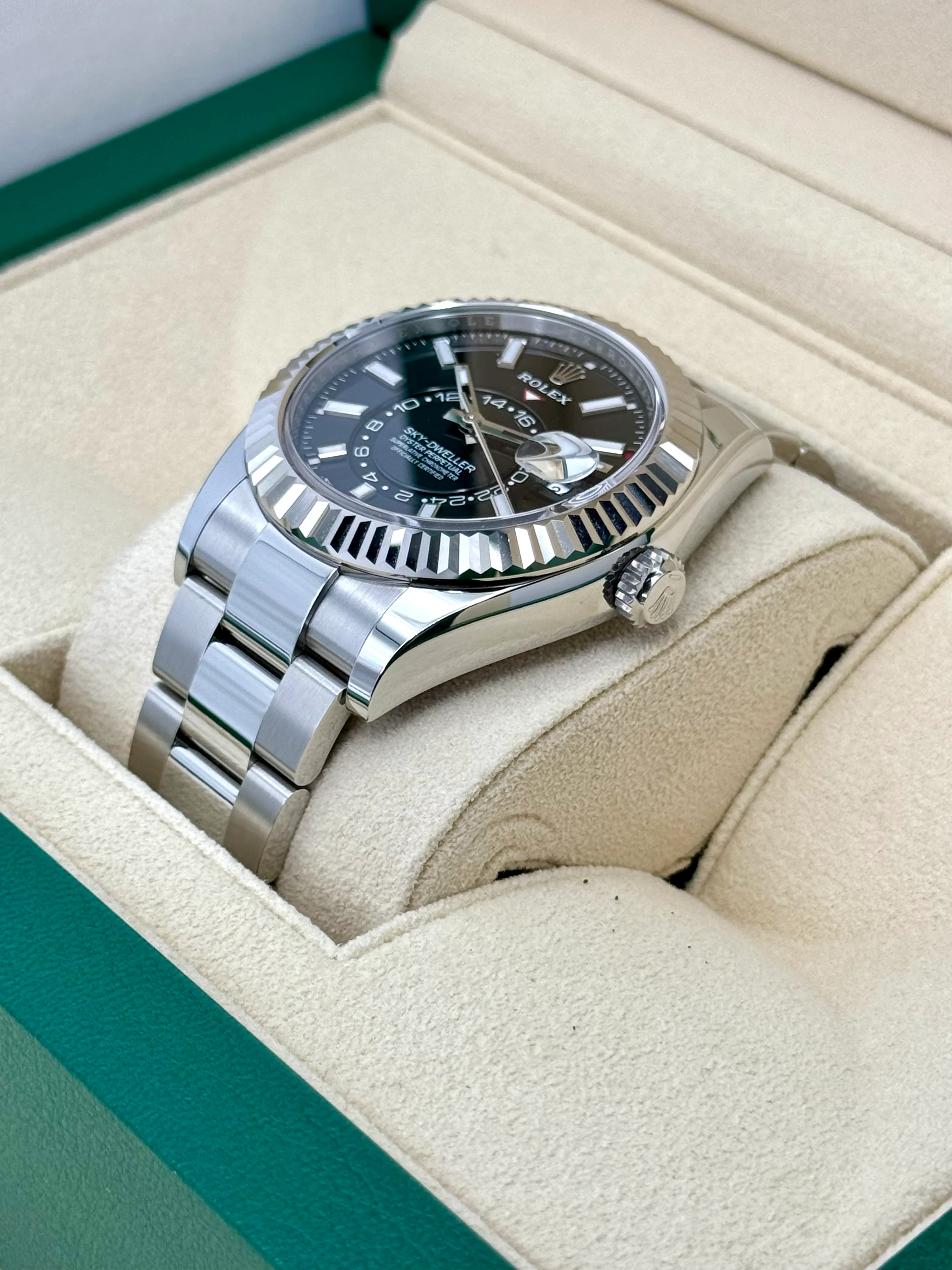 NEW 2025 Rolex Sky-Dweller 42mm 336934 Oyster Black Dial - Image 5